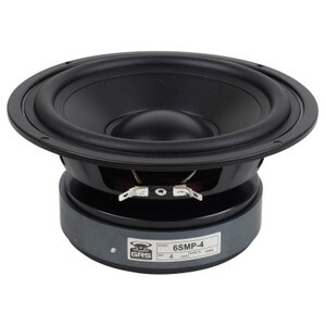 GRS 6-1/2" Woofer Surface Mount Poly Cone 4 Ohm 6SMP-4